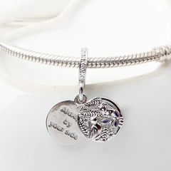 百搭簡約新款手鍊掛墜 老鼠抱小麥DIY串珠復古吊墜手鍊配件