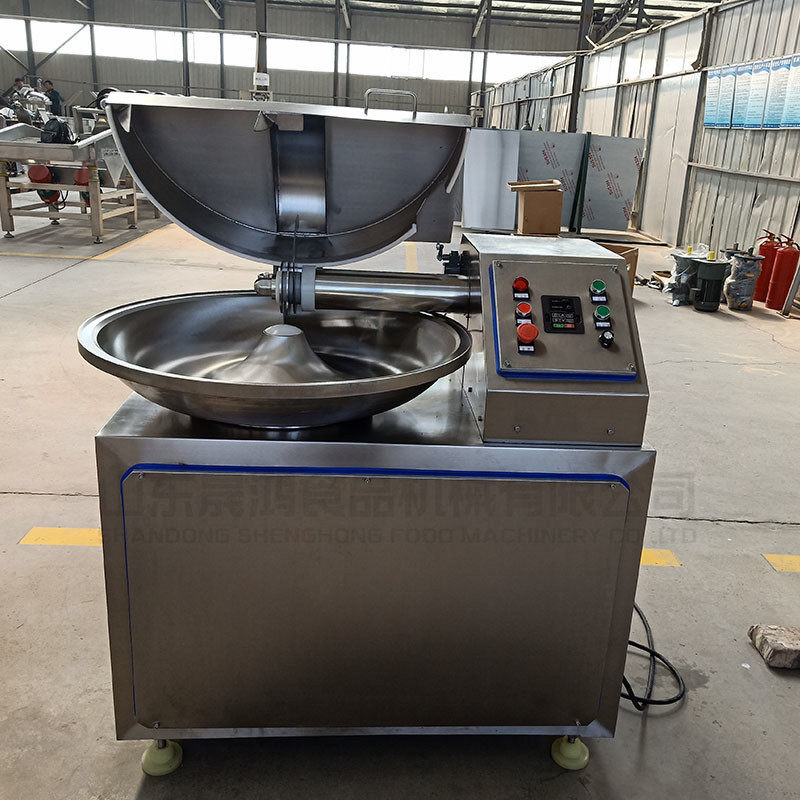 厂家热销80型变频高速斩拌机 牛肉斩拌机 斩拌机
