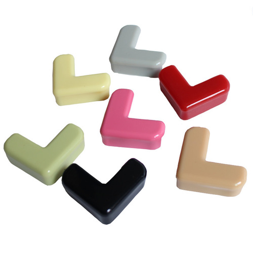 Child safety anti-collision corner Colorful silicone table corner anti-collision corner protector L-shaped thickened right-angle window corner protective cover