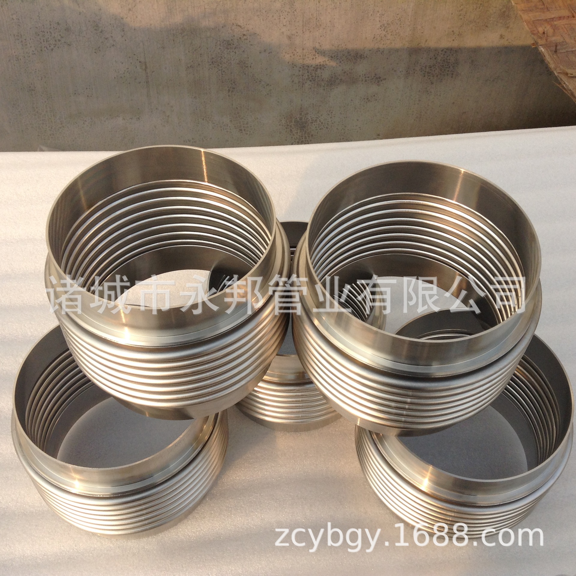 JR型接管真空波纹管 带焊接端的不锈钢波纹管 DN150*270厂家直销