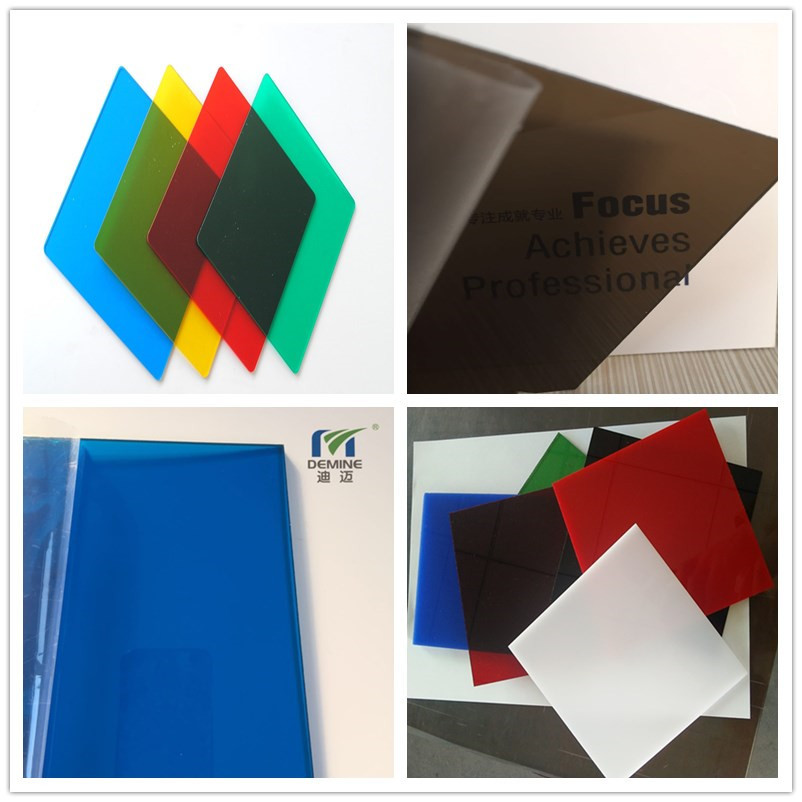 3mm茶色蓝色 红色 黑色绿色透明塑料板pc耐力板聚碳酸酯板加工