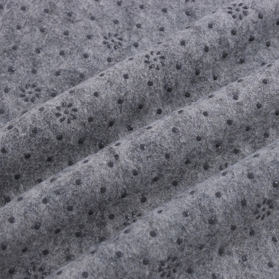 现货 滴塑面料 毛毡布点塑布 坐垫地垫鞋垫防滑布 针刺无纺布防滑