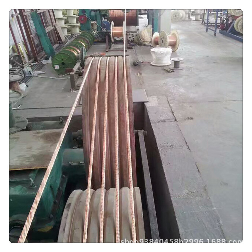 电力铜包钢绞线 镀锡铜绞线120mm²  95mm² 185平方镀铜钢绞线