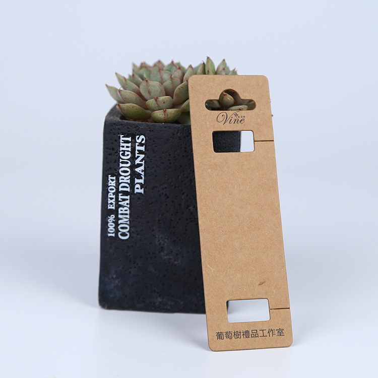 厂家批发服装吊牌标签定做牛皮纸内衣卡片吊卡订做童装商标标签