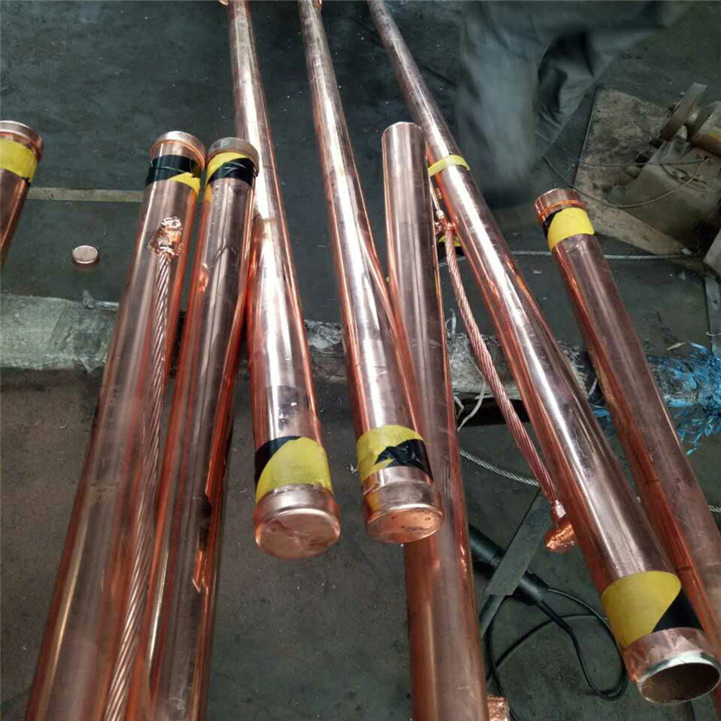 电解离子接地极  50mm离子接地棒 48mm 镀铜接地极 规格全