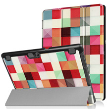 适用于联想TAB2 X30F A10-30平板皮套 tab3 x70f彩绘三折保护套