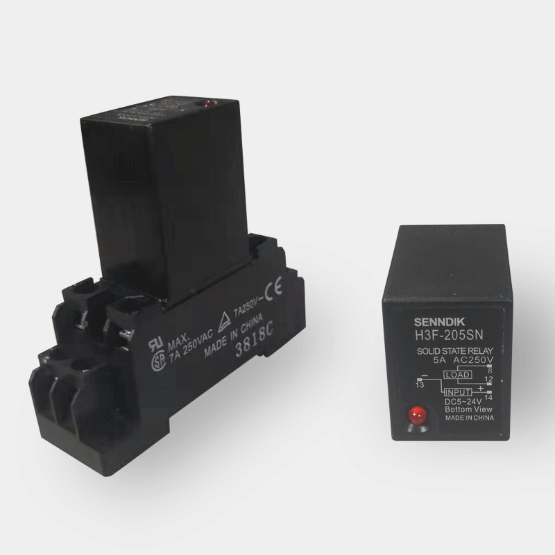 导轨式H3FD-X05SN直流控直流H3F-205SN同G3F 5-24VDC固态继电器