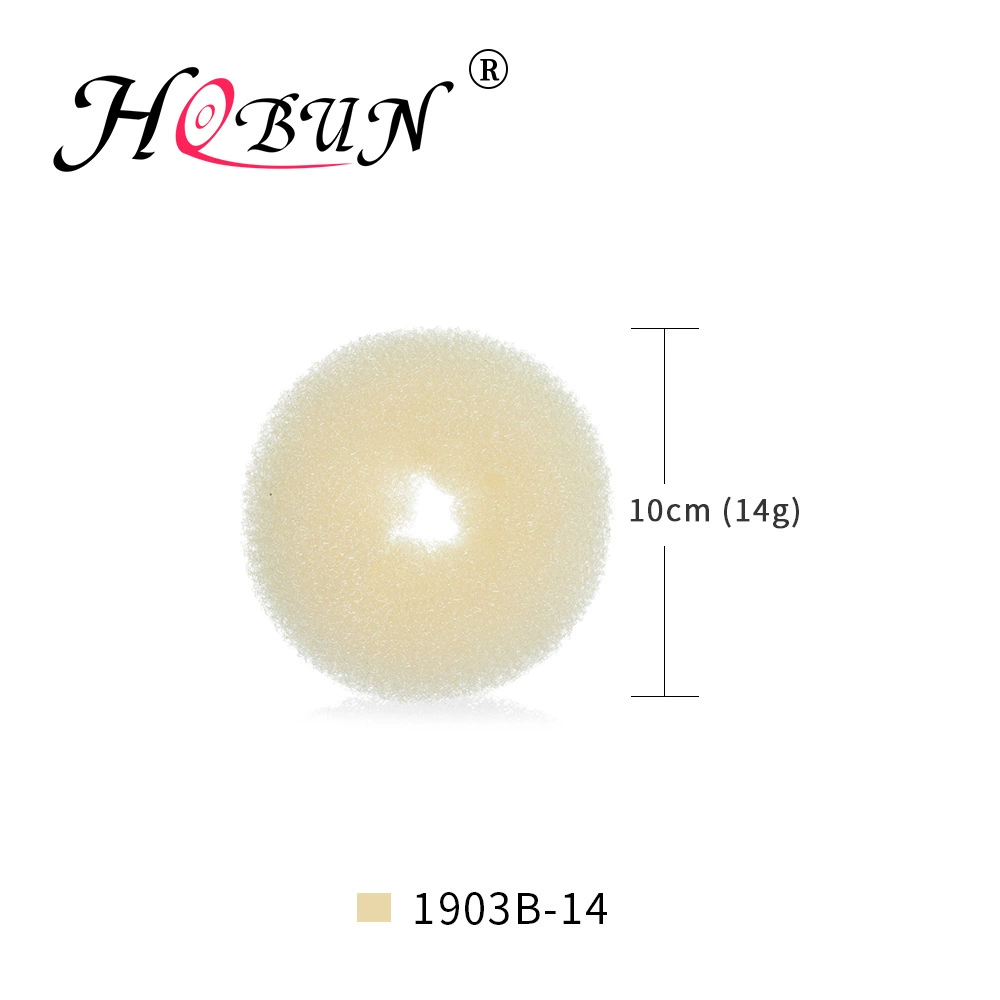 Hair donut Hobun, nylon hair ring 30 g — lightweight breathable styling accessory