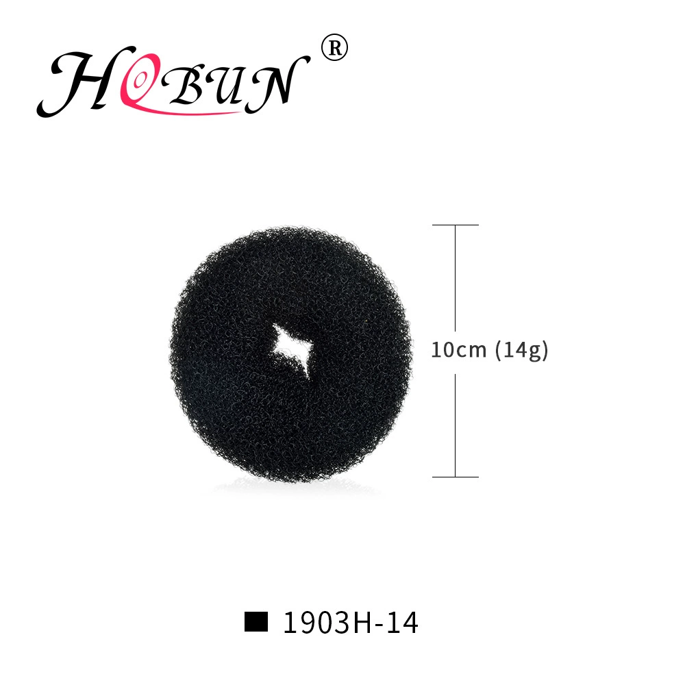 Hair donut Hobun, nylon hair ring 30 g — lightweight breathable styling accessory