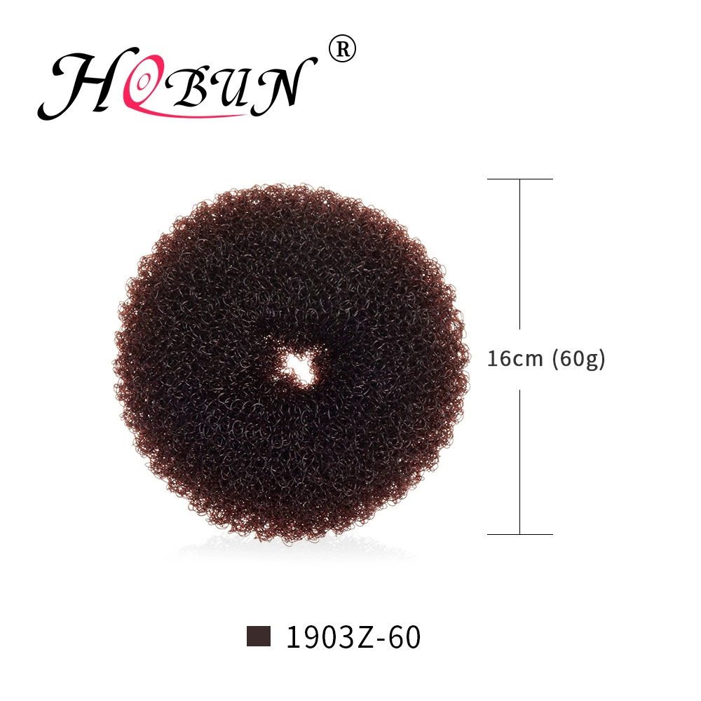 Hair donut Hobun, nylon hair ring 30 g — lightweight breathable styling accessory