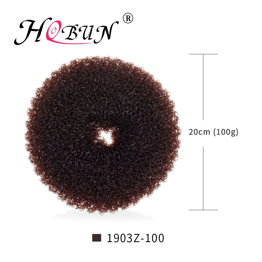 Hair donut Hobun, nylon hair ring 30 g — lightweight breathable styling accessory