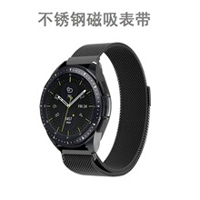 适用于三星Gear S3米兰尼斯不锈钢表带22mm磁吸R380 381 382