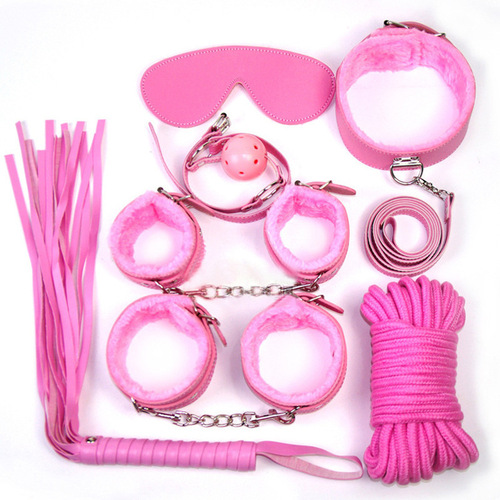 SM ten-piece set of torture tools for couples, sex training, female slaves, bondage props, fun female adult products 10