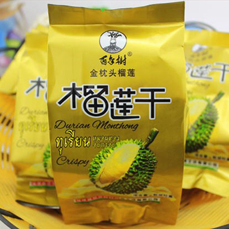 百年树榴莲干 百年树食品  独立包 一箱3斤