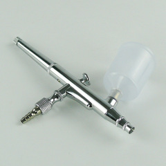 131 dual-action external adjustment spray pens, 0.3mm nozzle, dual ink bottles 20ml/40ml, art and craft painting spray pens