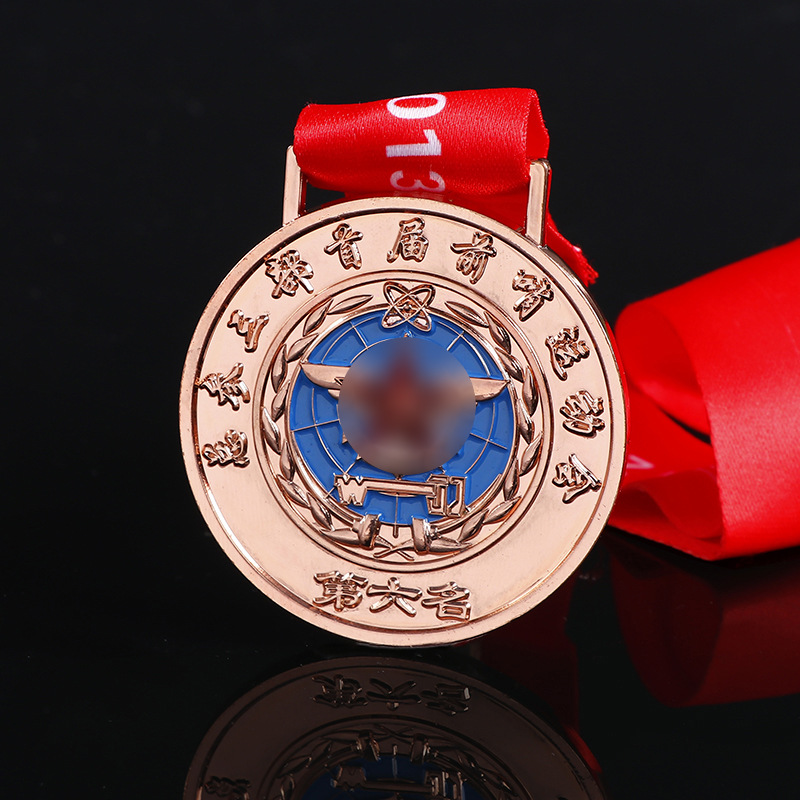 Medalla de metal evento deportivo corriendo medalla creativa retro alivio pintura color medalla personalización