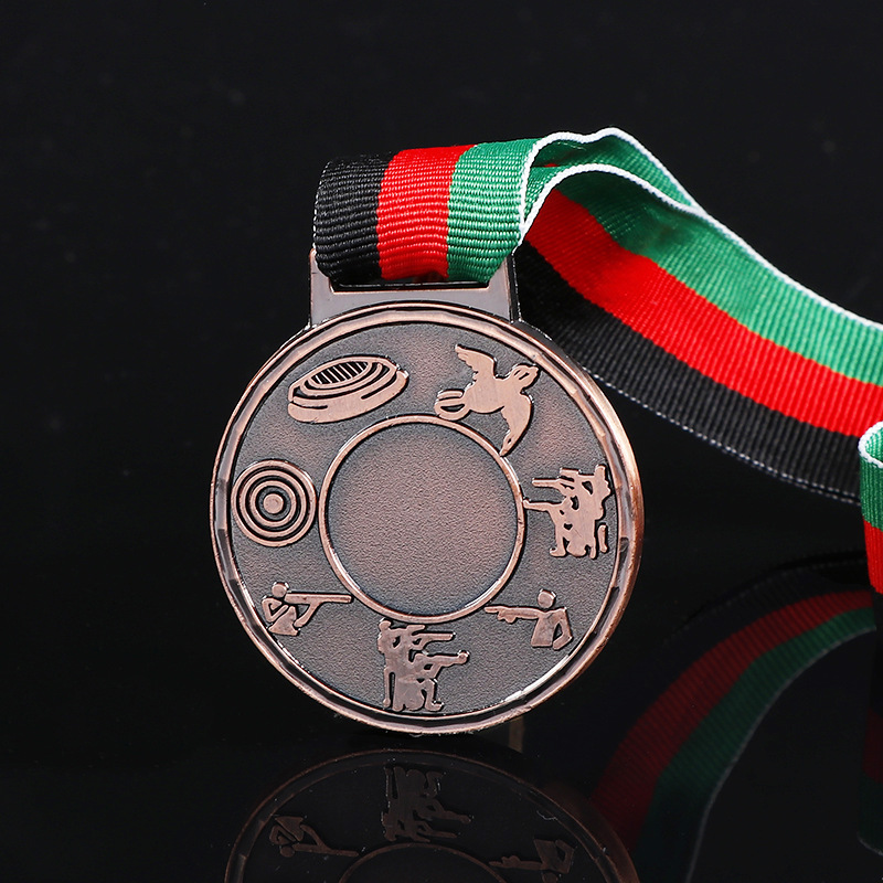 Medalla de metal maratón deportes creativos corriendo medalla pintura Medalla DE HONOR personalizado grabado registro