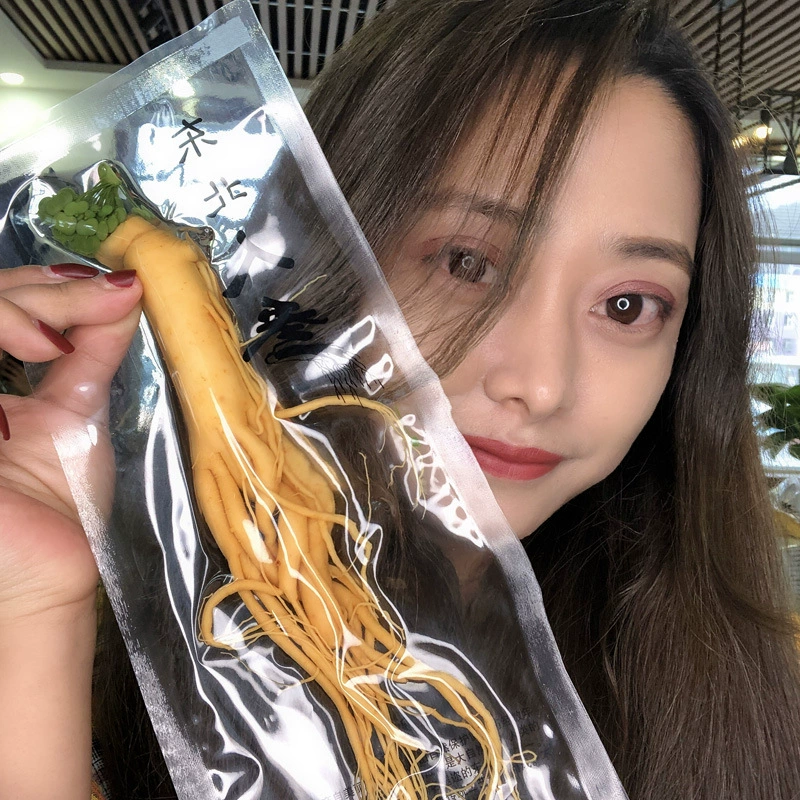 【Свежий женьшень】Оптовая продажа напрямую от производителей женьшеня с горы Чанбай, северо-восточный сорт свежего женьшеня для замачивания в вине, свежий женьшень.