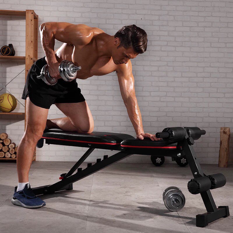 Equipo de fitness equipo de fitness comercial directo de fábrica conjunto completo taburete con mancuernas ajustable Silla de fitness comercial de interior