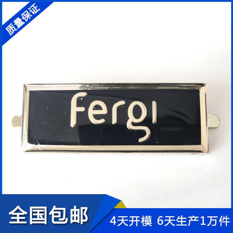 标牌厂家供应锌合金压铸标牌 电镀烤漆锌合金标牌 锌合金箱包标牌