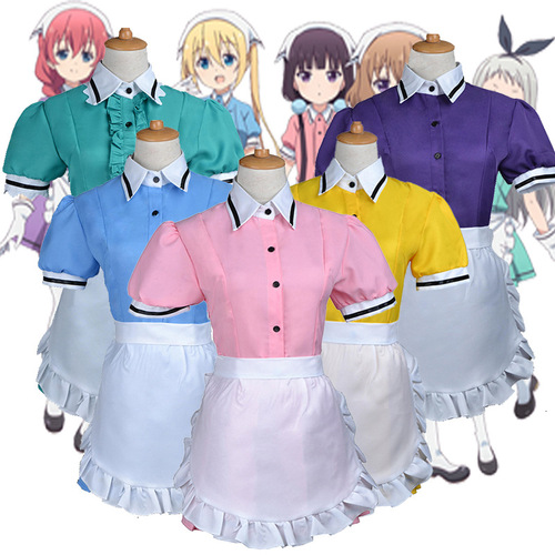 【】Training cafe tsundere Kanzaki Rizhao cos costume maid costume catering work cosplay costume