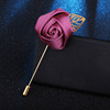 Red pin lapel pin suitable for men and women, universal brooch, flowered, wholesale