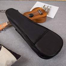 定LOGO加棉琴包 ukulele小吉他 夹棉背包吉他袋黑色袋尤克里里