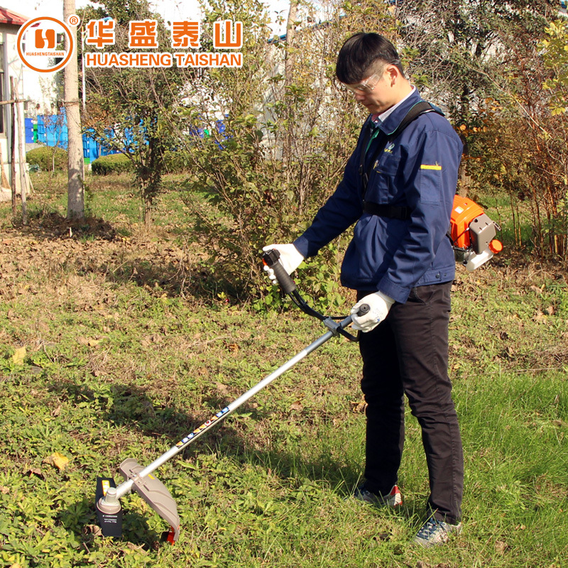 山东华盛割草机侧挂式139FB汽油打草机四冲程割灌机割稻机除草机