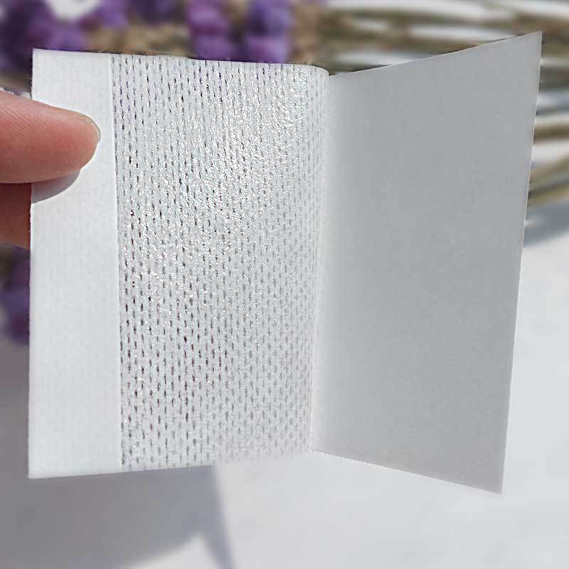 13*15 cm white breathable spunlace mesh blank non-woven fabric plaster for moxibustion on acupoints during the hottest and coldest periods of summer.