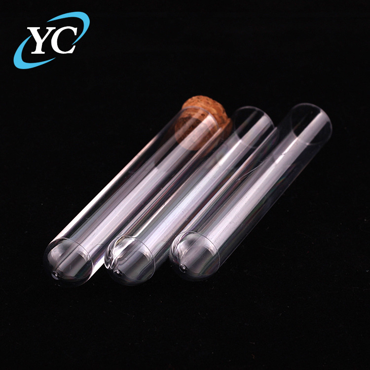 【宇成】厂家直供玻璃试管18x105mm可配塑料盖木塞玻璃试管