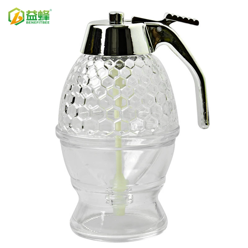 AliExpress горячая Распродажа Акриловый Диспенсер для меда в наличии сжимаемая бутылка диспенсер для сока медовый горшок