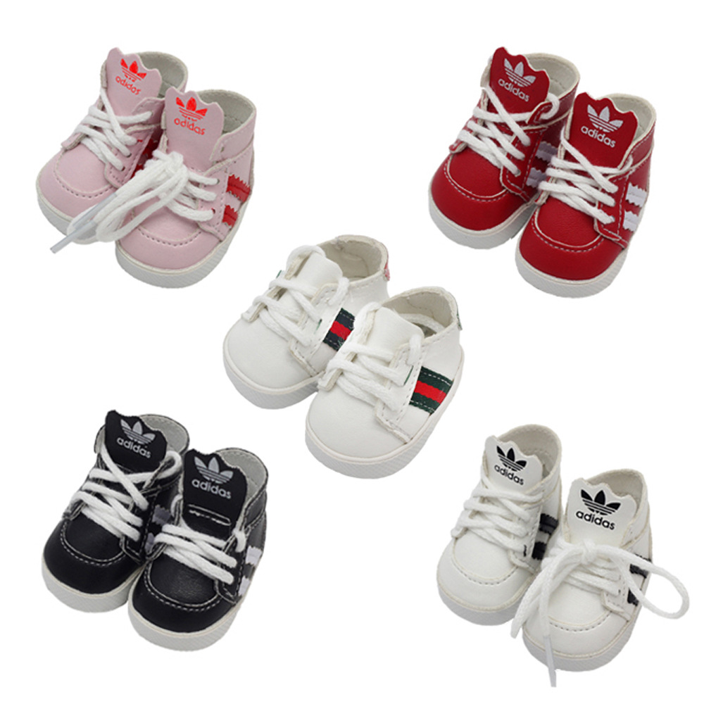 14,5 pulgadas muñeca BJD zapatos de muñeca Mi Lu EXO estrella muñeca juguete bebé tres hojas zapatillas de deporte 5 *