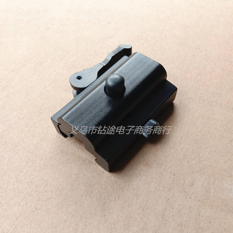 速卖通/wish/亚马逊供应金属弹簧蝴蝶脚架快拆接头20mm连接支架