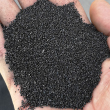 供应地坪 喷砂除锈金刚砂 亮黑园艺多肉铺面黑金砂