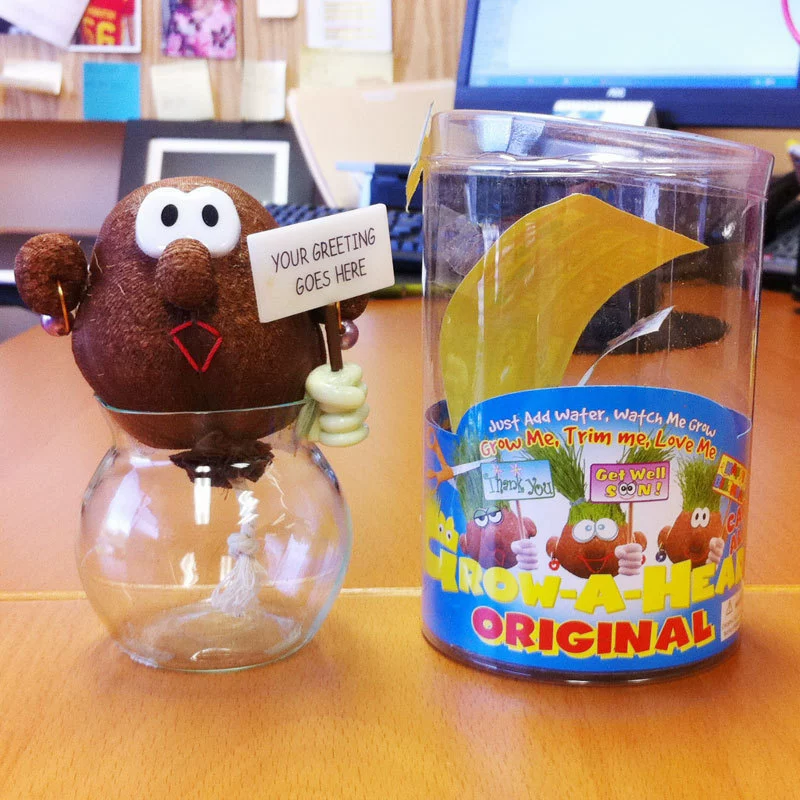 Кукла для травы с чашкой Длинная кукла для посадки травы Креативный Рабочий стол Полив растений в горшке Проращивание DIY Посадка растений в горшке подарок