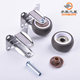 1 inch 1.25 inch 1.5 inch 2 inch angle wheel furniture universal wheel brake mute wheel rubber girlfriends foot wheel