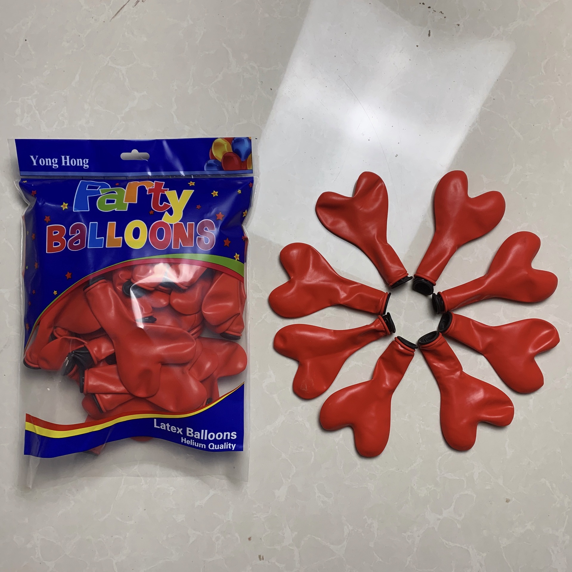 Granada de 10 pulgadas Globo Rojo sala de bodas boda decoración de la fiesta de cumpleaños diseño del hotel centro comercial joya Globo Rojo