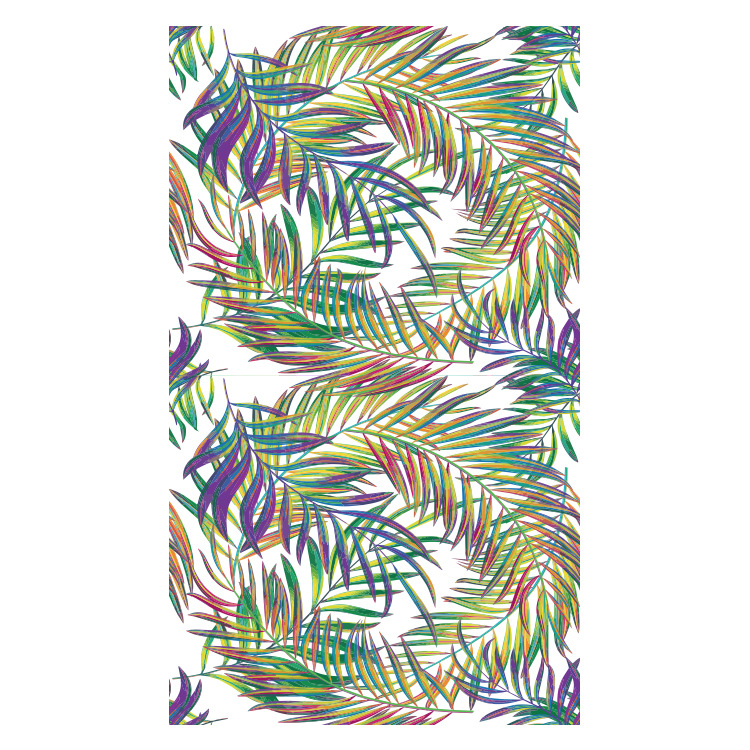 Toalla de baño al por mayor de transferencia térmica estilo europeo y americano Planta Fresca tendencia natación playa estera toalla adulto Toalla de playa de terciopelo de doble cara