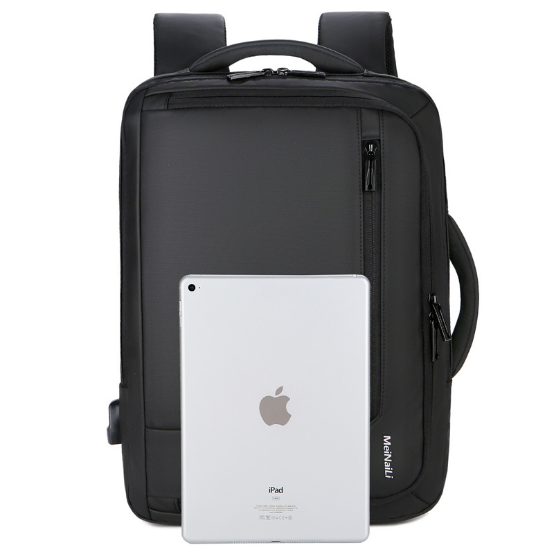 (2개) 비즈니스 선물 레저 배낭 제조 업체 새로운 컴퓨터 배낭 어깨 15.6 인치 노트북 가방 머리카락 세대