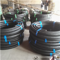 橡胶管黑色光面输水夹布橡胶软管耐低温抗老化黑色光面胶管