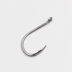 Guanfu Qianyou fish hooks in bulk crooked mouth sea fishing hooks with loop barbed lures explosive hooks crucian carp hooks fish hooks wholesale