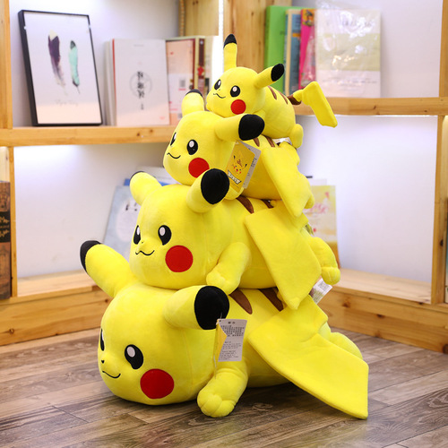 Pikachu Doll Plush Toy Doll Pokémon Squirtle Charmander Pillow Children's Birthday Gift Girl