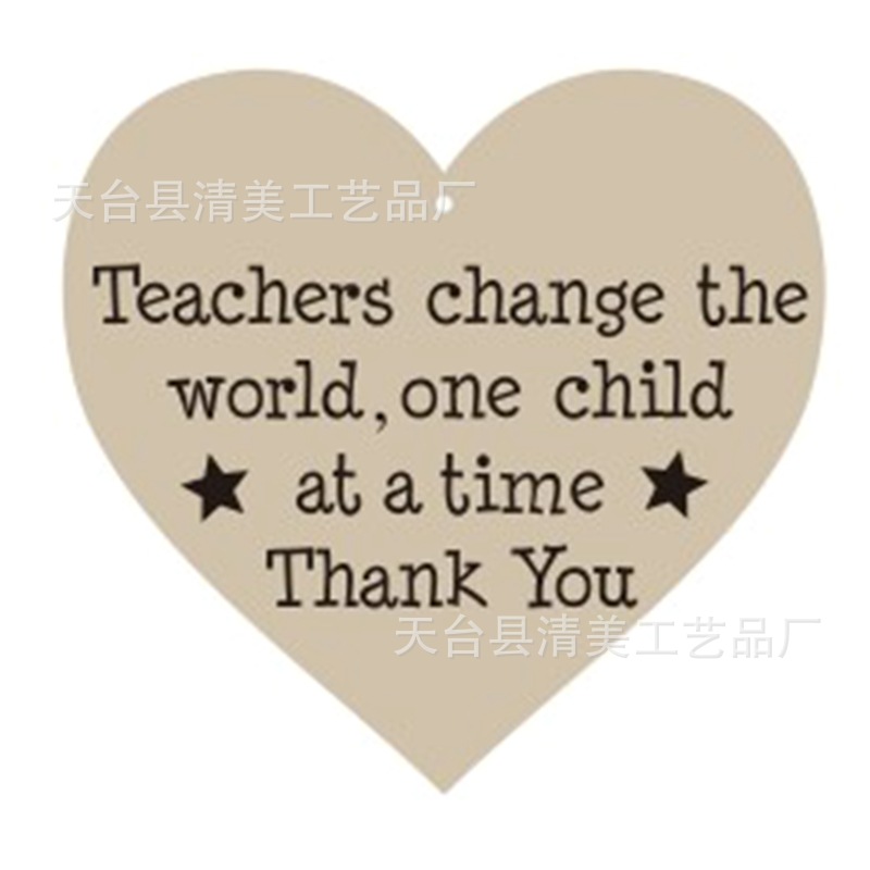 40 estilos 100mm amor madera chip colgante DIY madera colgante 1 paquete