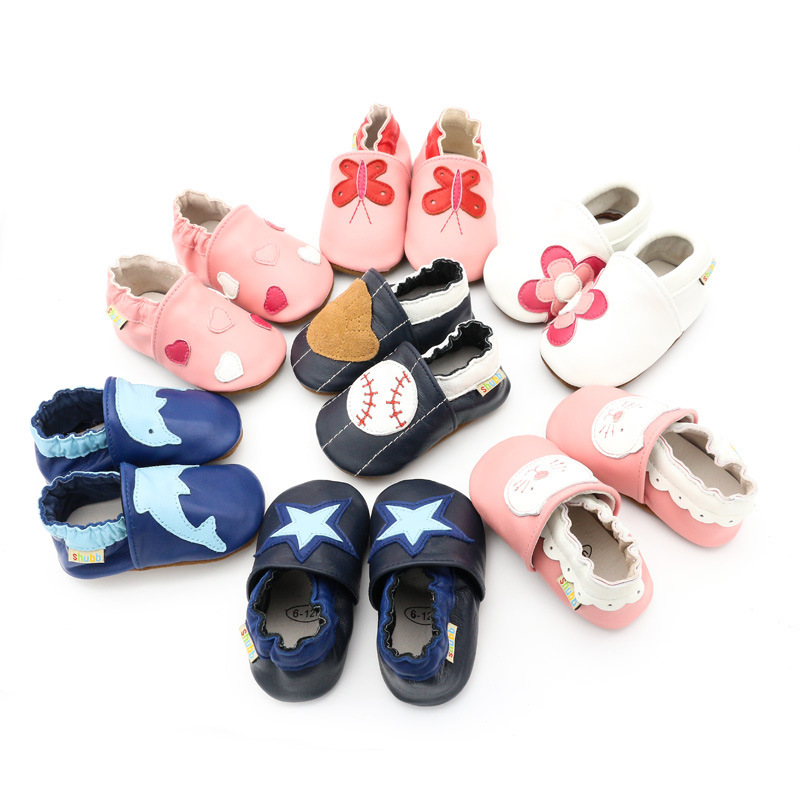 Wholesale new baby shoes baby shoes toddler shoes sheepskin cowhide car flower variety