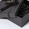 Gift box, scarf, black big concealer for St. Valentine's Day, wholesale, Birthday gift