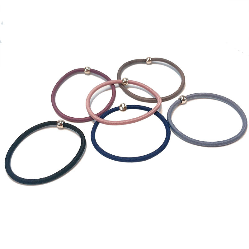 versión japonesa y coreana simple pequeña perla de oro de alta elasticidad banda de goma cuerda de cabeza red red isn adorable atado cuerda de cabello adornos para mujeres