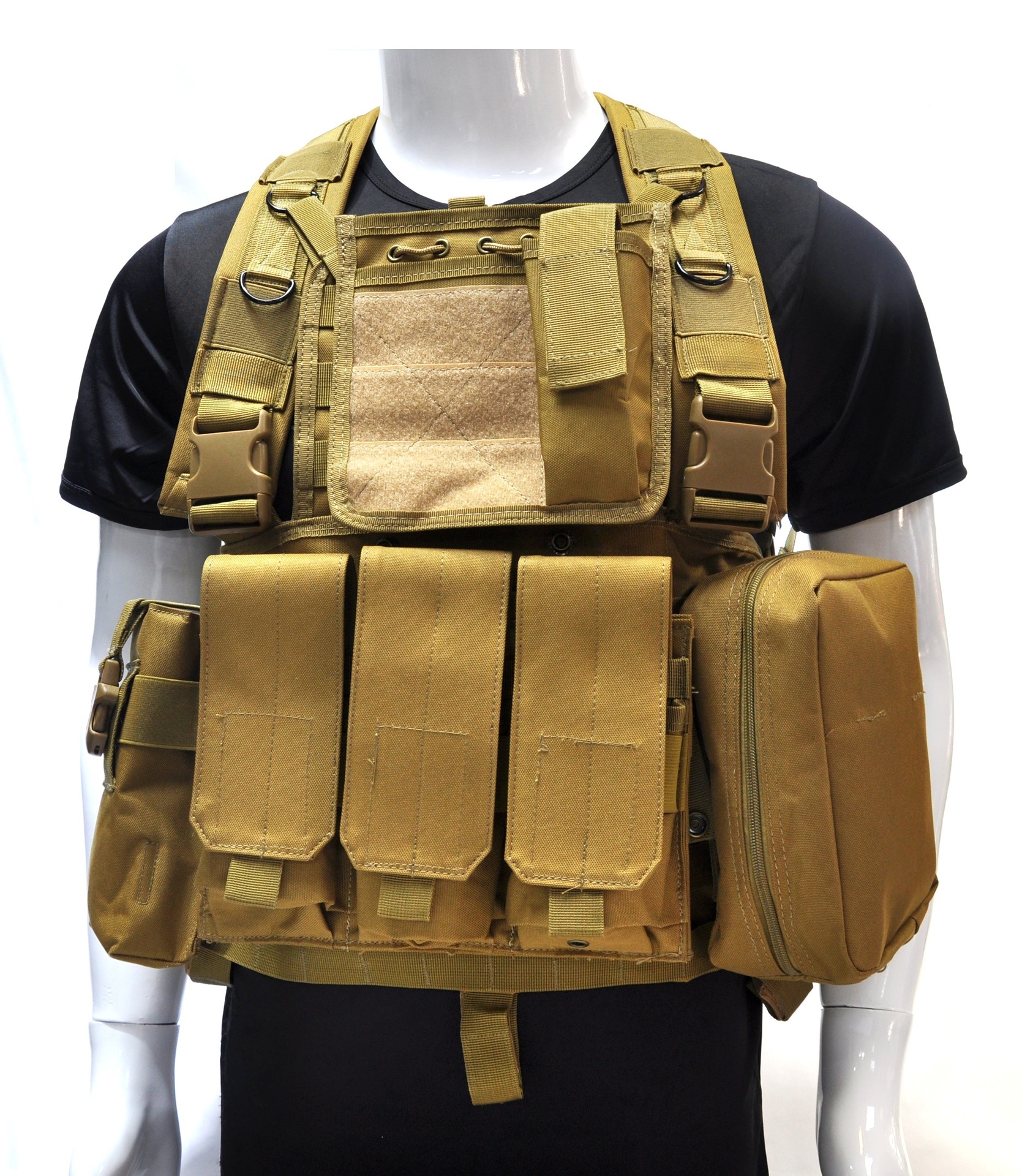 Chaleco táctico pequeño ligero Táctico D3 chaleco MC todo terreno Camuflaje táctico chaleco de pecho al aire libre