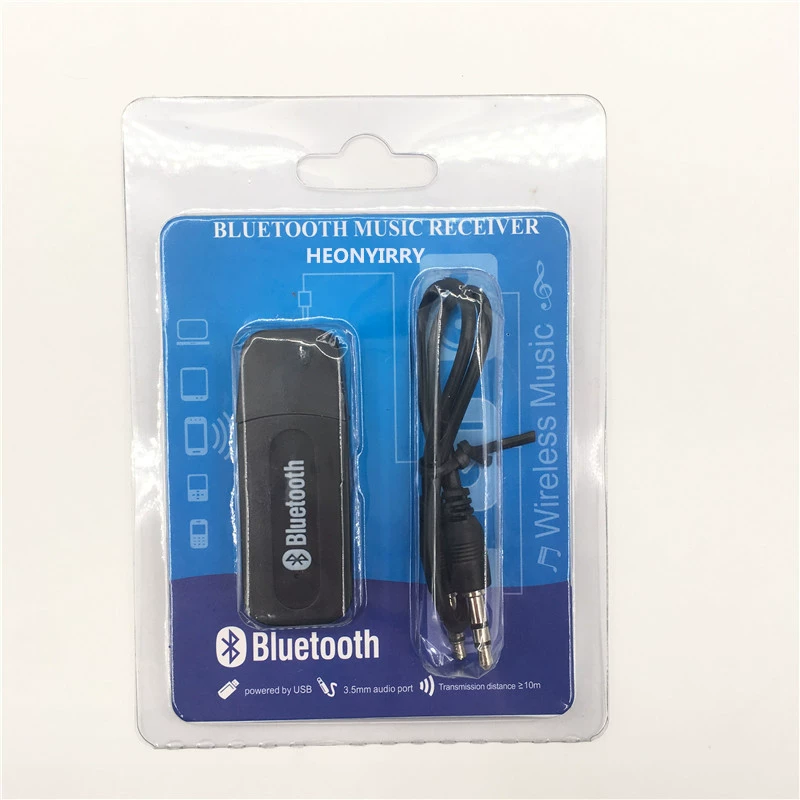 Bluetooth-приемник USB с аудиоадаптером Bluetooth 3,5 мм BT-163 4.0 Музыкальный приемник Bluetooth
