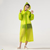 Fashionable street matte raincoat, increased thickness, wholesale