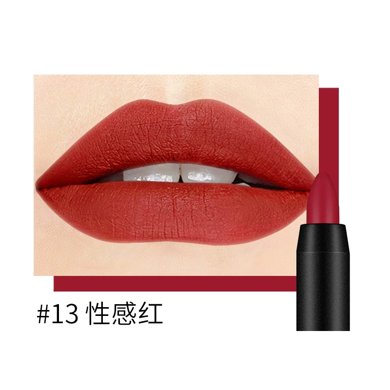 Матовая помада (DNM) Kiss Matte Soft Lipstick, финиш translucent Primer, 19 оттенков, 3 г